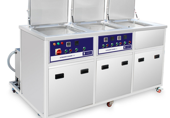 22kw Slot Bath Ultrasonic Cleaning Machine , Ultrasonic Bath Machine 220V 50Hz Short Wash